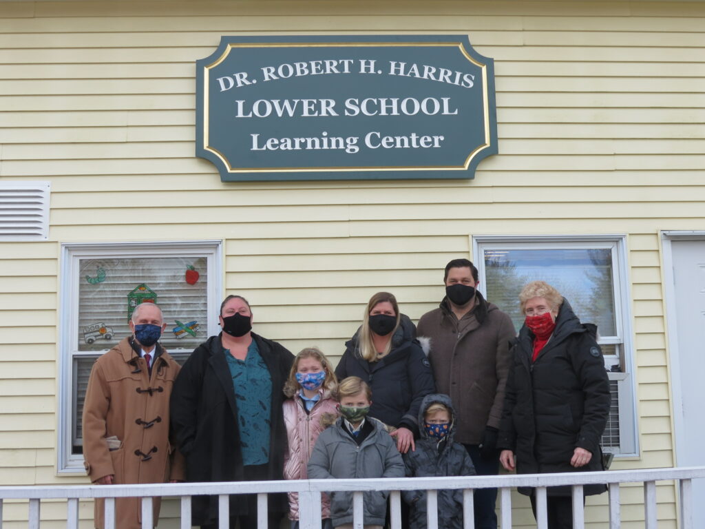 NJ Private School dedicates DR. ROBERT H. HARRIS LOWER SCHOOL LEARNING CENTER