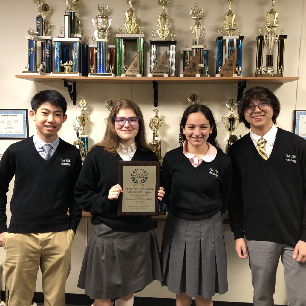 NJ Private School is Second in the Nation in American Scholastic Challenge 2022